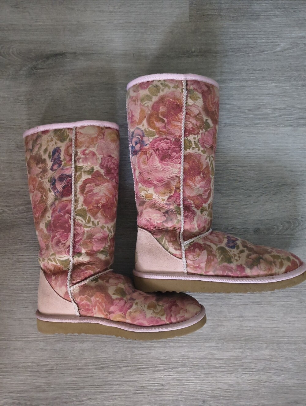 Rare UGG Romance Tall Boots Limited Edition Size 7 - Picture 3 of 11
